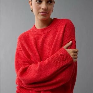 American Eagle Outfitters Whoa So Soft Valentine’s Day Sweater